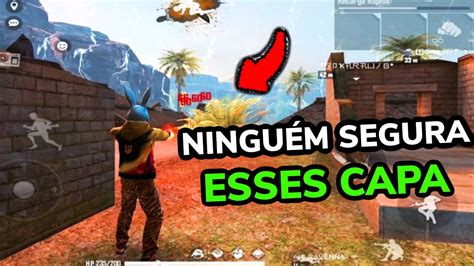 A SENSI ABSURDA DOS CAPA NO FREE FIRE VOLTOU YouTube