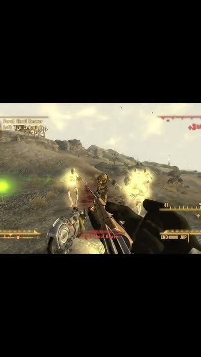 Fallout New Vegas Survivalist Rifle In Action Youtube