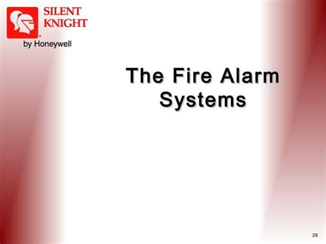 Intro To Basic Fire Alarm Technology Ppt