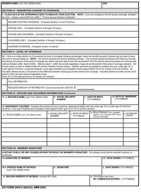 Dd Form Printable