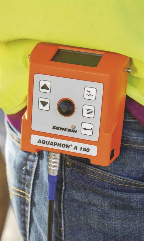 Sewerin Aquaphon A150 Accoustic Water Leak Detector Indepth Utility