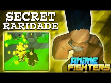 Saiu Raridade Dos Secrets Do Anime Fighters Simulator No Update