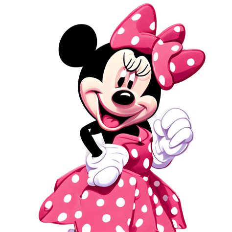 Minnie Mouse Birthday Digital Graphic · Creative Fabrica