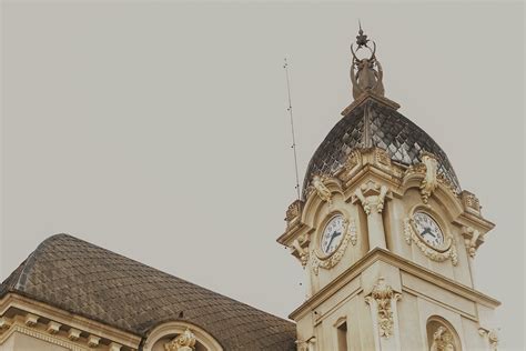 Tower Clock of Town Hall · Free Stock Photo