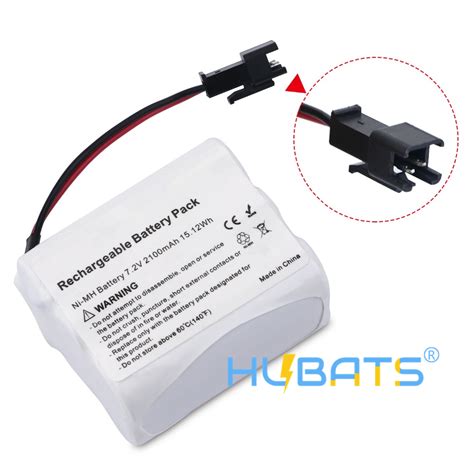 7 2V AA 2100mAh Ni MH Rechargeable Battery Hubats