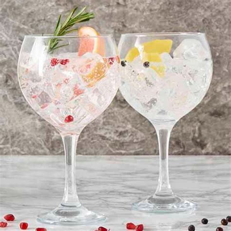 Wilko Gin Glass 6 Pack Wilko