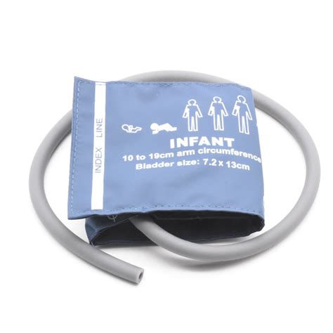 Reusable NIBP Cuff Single Tube Infant Range 10 19cm USOC Medical