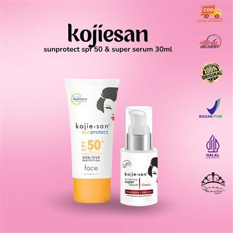 Jual Kojie San Sunprotect Spf Super Serum Ml Shopee Indonesia