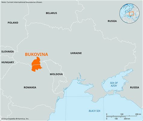 Bukovina | Ukraine, Romania, Map, & History | Britannica