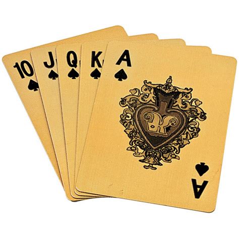 Gold Playing Cards Png Clip Art Library