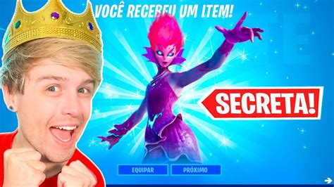 Consegui A Skin Secreta Mensageira Da Temporada 4 CapÍtulo 3 No