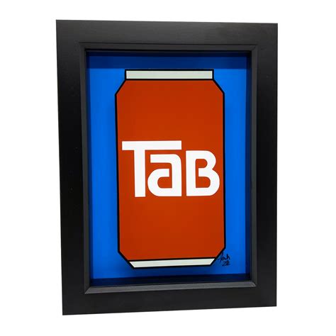 Tab Soda Tab Cola Art Tab Gifts Tab Cola Print 3D Art Coke - Etsy