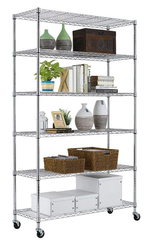 Trinity Tier Heavy Duty Wire Shelving Rack X X Nsf