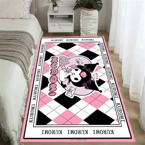 Cartoon Sanrio Carpet Kawaii Hello Kitty Melody Kuromi Lounge Rug