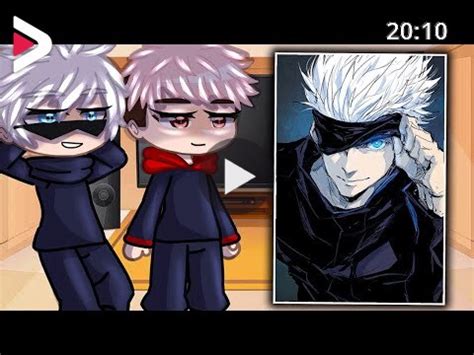 Jujutsu Kaisen React To Gojo Satoru Gacha Club دیدئو dideo