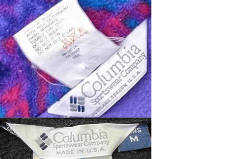 Unravel The Mystery Decoding Vintage Columbia Sportswear Tags Insider Insights For Collectors
