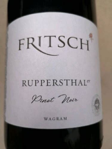 Fritsch Ruppersthaler Pinot Noir Vivino