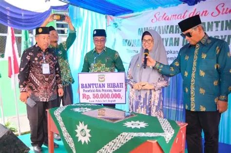 Wali Kota Pematang Siantar Dr Susanti Hadiri Musyran Muhammadiyah Dan