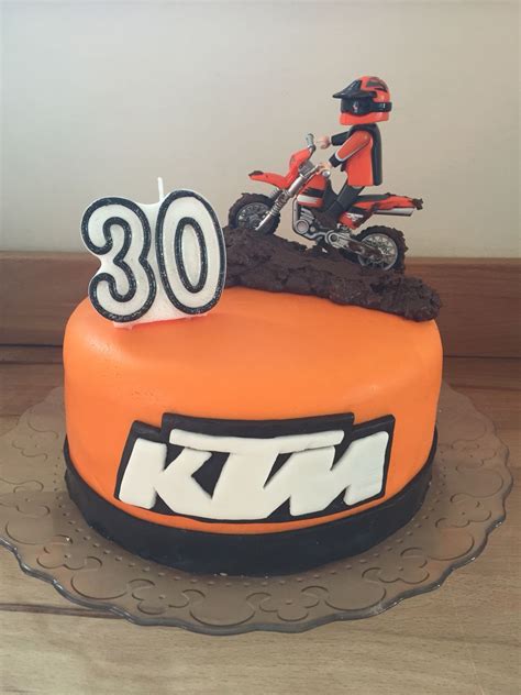 Ktm Birthday Cake I Made For My Boyfriend Triple Layer Carrot Cake