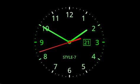 Download Analog Clock Live Wallpaper-7 Google Play softwares ...