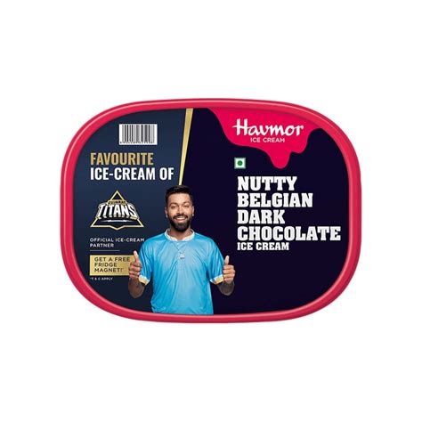 Havmor Signature Nutty Belgian Dark Chocolate Ice Cream Price Buy