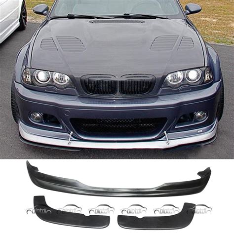 Sleek Front Lip Bumper Spoiler for BMW E46 2001-2006