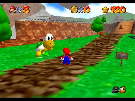 Footrace With Koopa The Quick Super Mario 64 Official Wikia Fandom Powered By Wikia