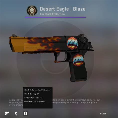 Csgo Desert Eagle Blaze Fn Video Gaming Gaming Accessories Game