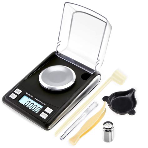 Fuzion Digital Milligram Scale 50g X 0001g 20g Cal Weight