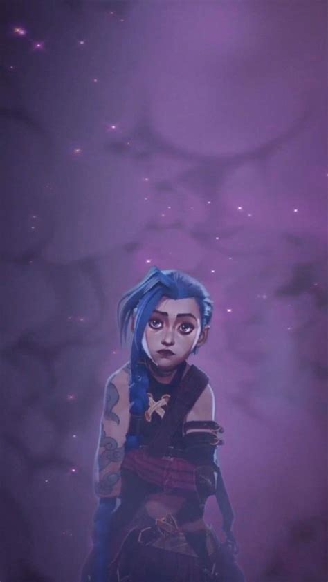 💥💙jinx Aesthetic Wallpaper💕🐒 League Of Legends Characters League Of