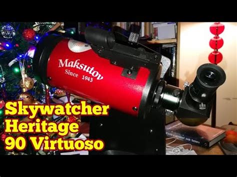 Skywatcher Heritage 90 Virtuoso Maksutov Telescope Unboxing Review