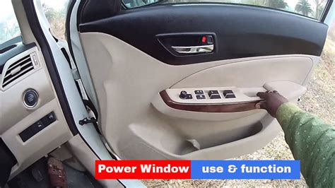 How To Operate Power Window In Indian Car Use Function Youtube