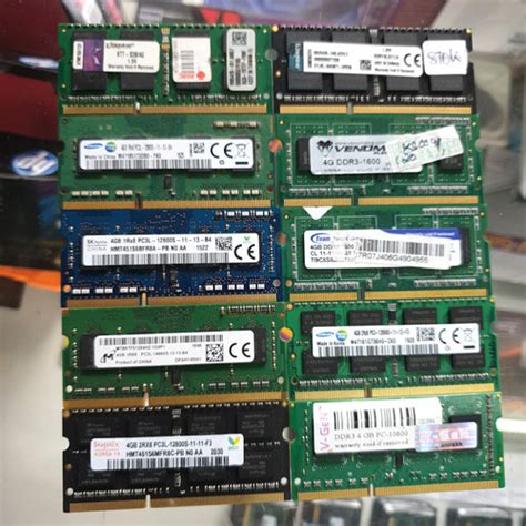 Jual Ram 4gb Ddr3 Ddr3l Laptop Sodimm 4 Gb Sk Hynix Samsung Kingston Vgen 1 5 Volt 10600