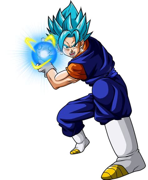 Vegetto Ssj Blue Bing Bang Kame Hame Hame Ah Power By Jaredsongohan On