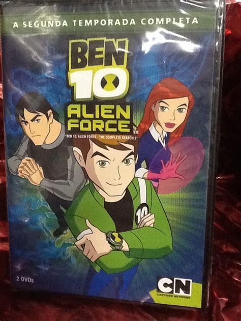 Dvd Ben 10 Alien Force 2ª Temporada 2 Discos Mercado Livre