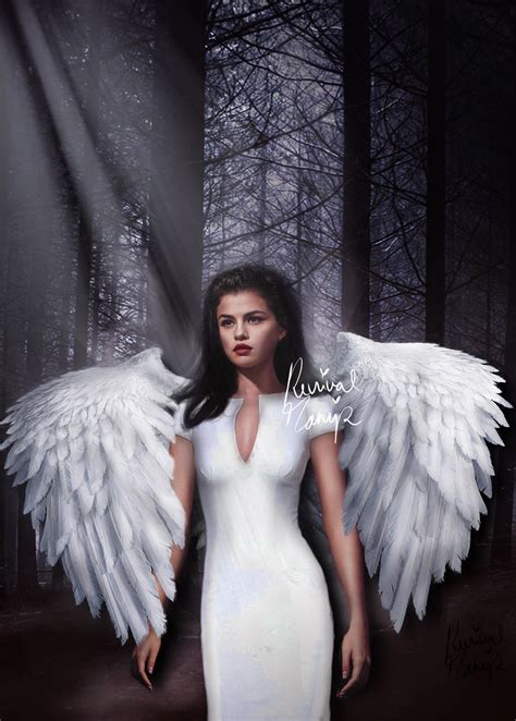 Angel (Selena Gomez -Photoshop Manipulation) by revivalmanip on DeviantArt