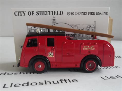 Sp Dennis Fire Engine City Of Sheffield Fire Museum Lledo Models