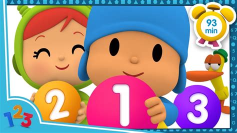 POCOYO In ENGLISH Learn Ordinal Numbers 93 Min Full Episodes