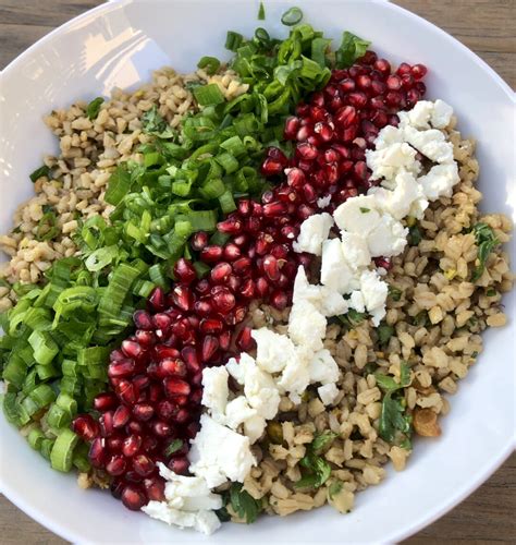 Egyptian Barley Salad - Janine's Recipes