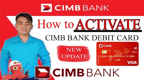 Paano I Activate Ang Cimb Atm Debit Card How To Activate Cimb Atm Card 2024 Youtube