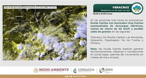 CONAGUA Clima On Twitter Lluvias Fuertes Con Puntuales Muy