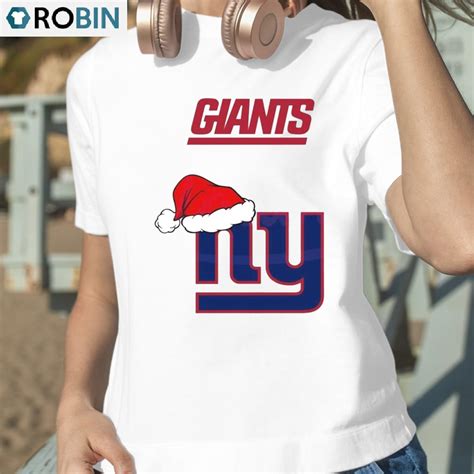 New York Giants Nfl Christmas Logo 2023 Shirt - RobinPlaceFabrics