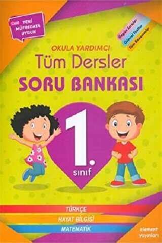 4 Element Yayınları 1 Sınıf Tüm Dersler Soru Bankası Bkmkitap