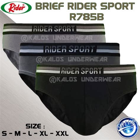 Jual Celana Dalam Pria Rider Sport R B Isi Size M L Xl Xxl Big