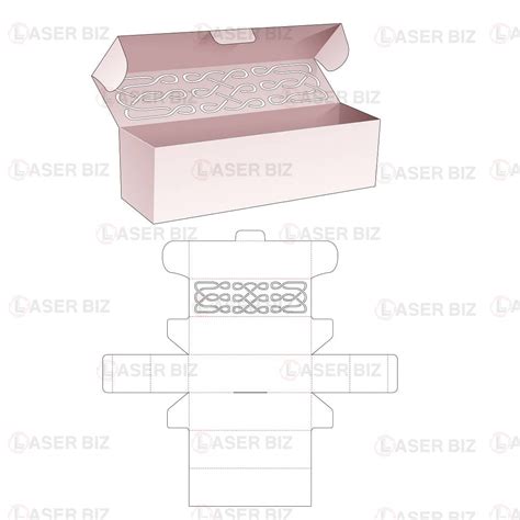 Длинная коробка с крышкой » maket.LaserBiz.ru - Макеты для лазерной резки