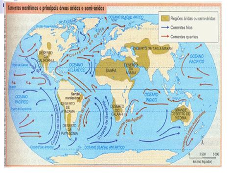 Correntes Oceânicas e sua influência no clima - ppt carregar