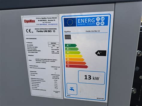 Kocio Piec Na Pellet W Drewno Hybrydowy Kw Feniks Zum Eco