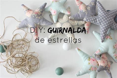 Diy Guirnalda De Estrellas Medias Y Tintas