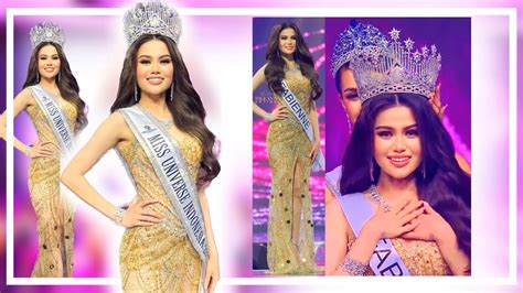 Fabienne Nicole Groeneveld Miss Universe Indonesia 2023🎉👑 Youtube