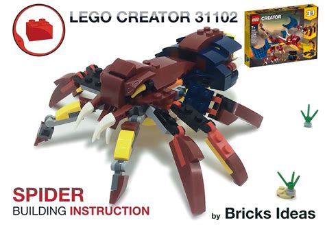 Lego Moc Spider Lego Creator 31102 By Bricks Ideas Rebrickable